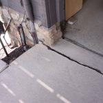 Cracked foundation image